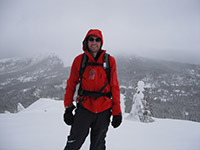 Jason on the Summit of Maxwell Butte