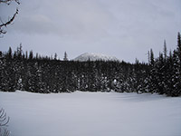 Twin Lakes with Maxwell Butte in the Background