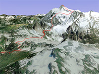 Approximate Fisher Chimney Route