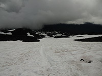 Poor Weather on Mount Adams (Looking South Down the Mountain)