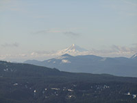 Mount Hood from Mount St. Helens