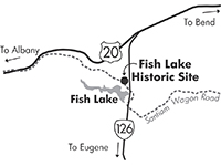 Fish Lake Historic Site Area Map