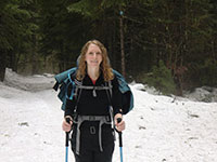 Katie Enjoying the Hike