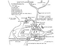 Fish Lake Remount Depot Map