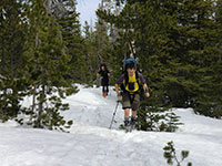 Finally More Snow on the Trail