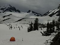 Middle Sister Base Camp - 6,800'