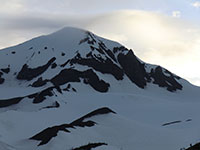 Middle Sister Summit with Some Light Clouds