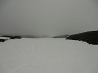 Low Visibility High up Mt Adams (below lunch counter)
