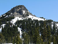 Closeup of Park Butte