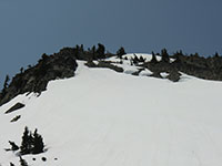Looking Back at My Route up Park Butte
