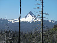 Closeup of Mt Washington