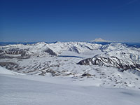 Spirit Lake with Mount Rainier in the Background