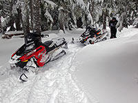Taking a break at Bonney Meadows campground