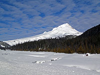Mt Hood from White River SnoPark