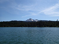 Mt Thielsen from Diamond Lake, Oregon