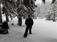 Me loving being out snowmobiling