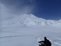 Mt Saint Helens from the Plains of Abraham