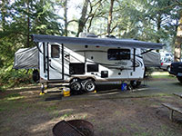 Our new Flagstaff Shamrock 21DK by Forest River