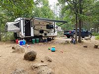 Our campsite