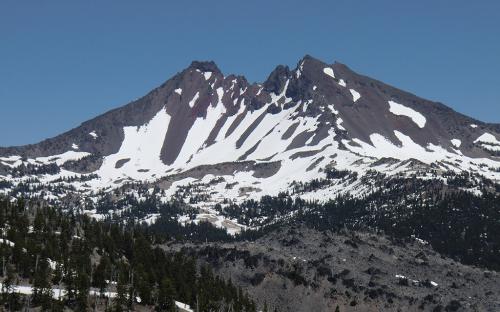 Broken Top from South Sister, Oregon