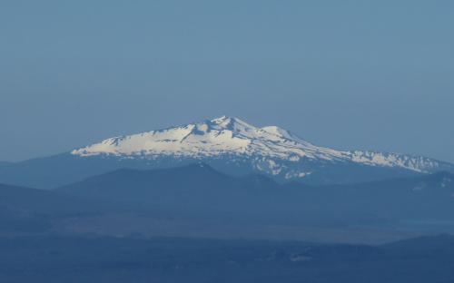 Diamond Peak from North Sister, Oregon