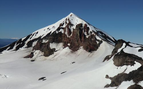 Middle Sister from North Sister, Oregon