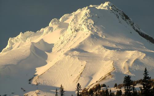 Mount Hood from White River, Oregon