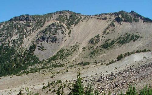 Mount Scott from Crater Lake, Oregon