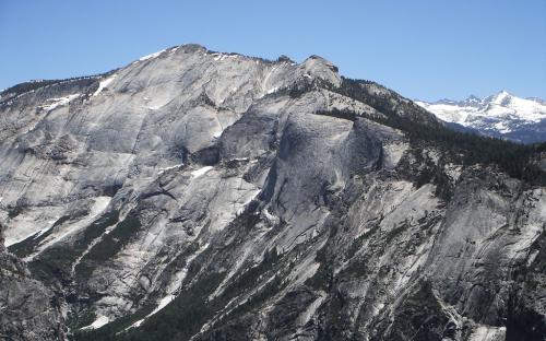 Clouds Rest from North Dome - Yosemite, CA