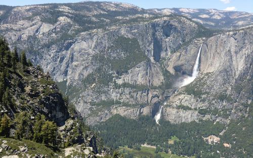 Yosemite Falls from Glacier Point