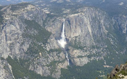 Yosemite Falls from Taft Point