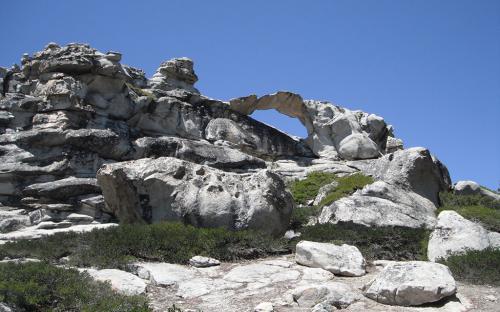 Natural Arch near North Dome - Yosemite, CA