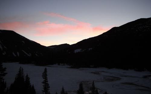 Tioga Lake at Sunrise - Yosemite, CA