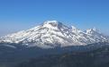 The Three Sisters from Mount Bachelor, Oregon