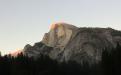 Alpenglow on Half Dome - Yosemite, CA