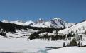 Kuna Crest from Tioga Lake - Yosemite, CA