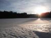 Winter Sunrise at Summit Lake, Oregon