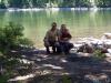 Picture of us at Catalpa Lake, Oregon