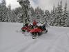Picture of snowmobiling above Clear Lake, Oregon