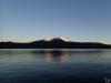 Picture of Mt Bailey at sunrise from Diamond Lake, Oregon