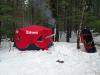 Picture of snow camping near Elk Lake, Oregon