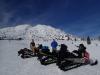 Picture of snowmobiling on Mt Saint Helens, Washington
