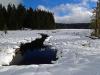 Picture of Clackamas Lake in the winter