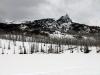 Three Fingered Jack Above Booth Lake