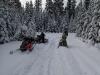 Picture of snowmobiling near White River East SnoPark