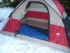 High Peak Alpinismo Arete Mummy Bag in Tent